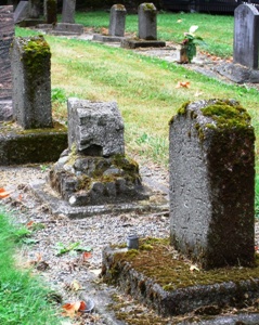 Rows of stones_Auburn Pioneer Auburn Pioneer Cemetery