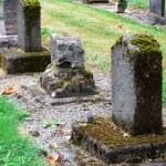 Japanese kanji-style stones